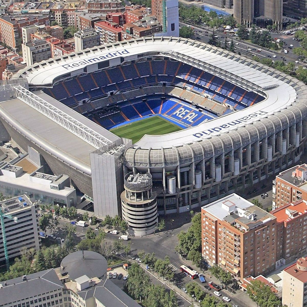 Štadión Santiago Bernabéu v Madride